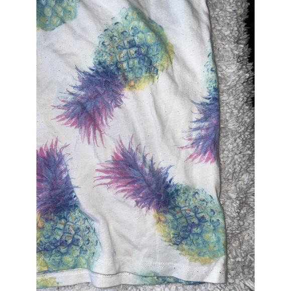 Abercrombie & Fitch Girls Sz. 11/12 Pineapple Multicolor Tee. Soft, Cute - Picture 6 of 8